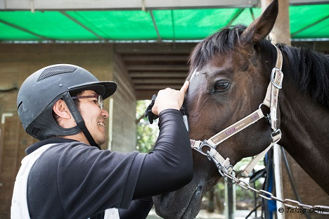 不足分をカバーしてくれる馬に感謝